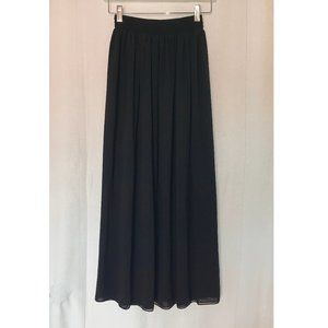 American Apparel Chiffon Maxi Skirt